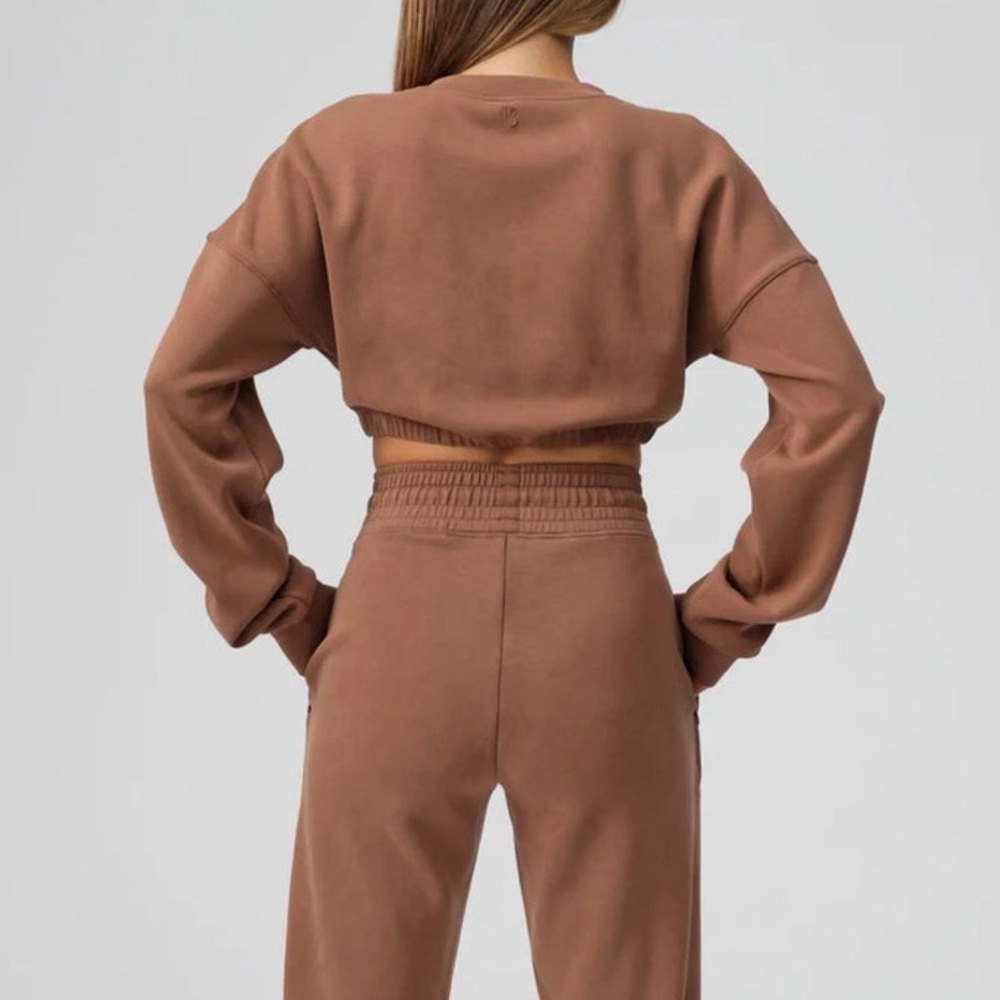 Buff Bunny Luxe Crop Sweatshirt - Picture 10 of 10
